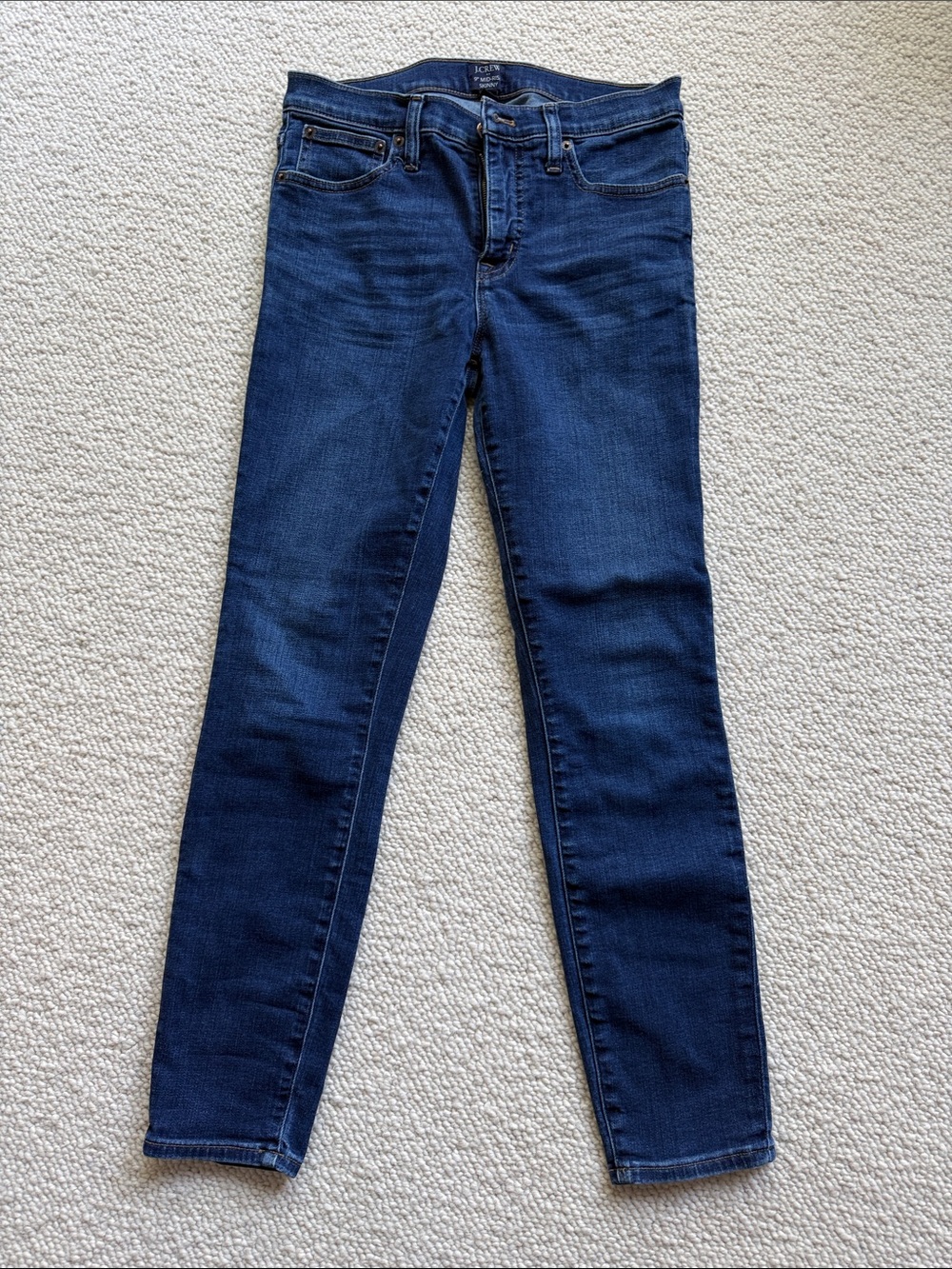 J. Crew Dark Blue Skinny Jeans